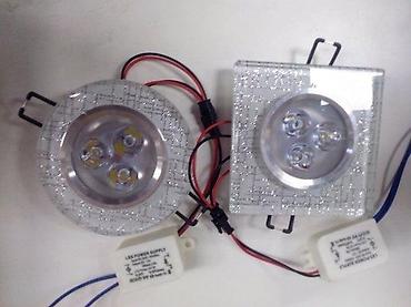 prodajem sporet: LED lamp rozetna 5W 0K staklena. LED rozetna staklena 3X1W+2w 0K — 2