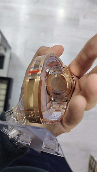 meta eynək: Məhsul: Qızılı tonlu xronoqraf qol saatı (rəngli bezel) Rolex, Rolex — 4