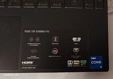 Ноутбуки и аксессуары: ASUS TUF Gaming F15 noutbuku - Ekran: 15.6", Full HD, 144 Hz — 6