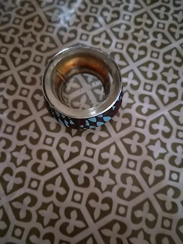 şamlar: Mozaik bəzəkli şamaltı (şamqabı) – 2 hissəli - Material: metal gövdə — 4