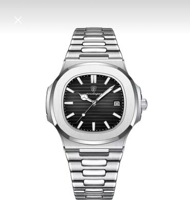 əsgər saat: Yeni, Qol saatı, Patek Phillipe, rəng - Gümüşü