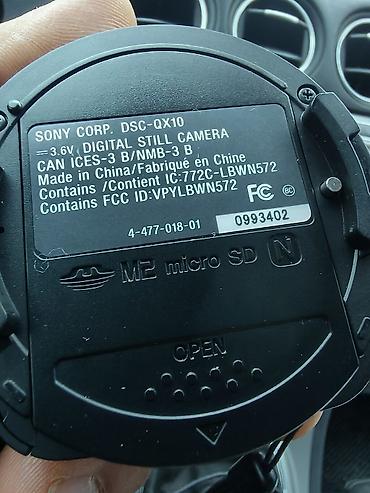 Фото и видеокамеры: Sony Cyber-shot DSC-QX10 smartfon üçün qoşulan fotoaparat obyektivi - — 1
