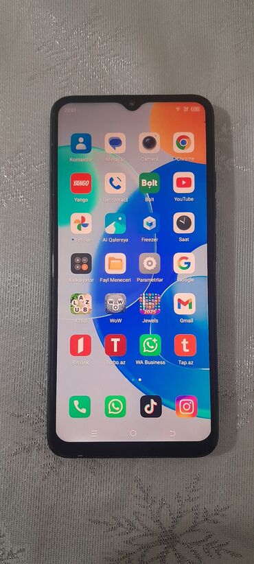 телефон флай фс517: Tecno Spark, цвет - Синий, Отпечаток пальца
