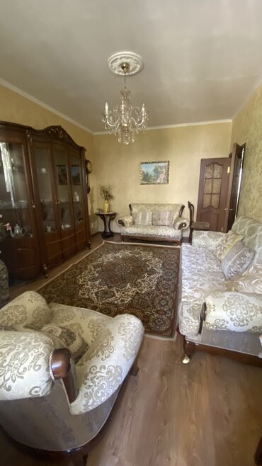 квартира в аренду аламедин 1: 3 комнаты, 61 м², 105 серия, 2 этаж, Евроремонт