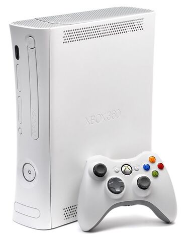 лицензионные диски на xbox 360: Игровая приставка Xbox 360 в белом цвете с контроллером