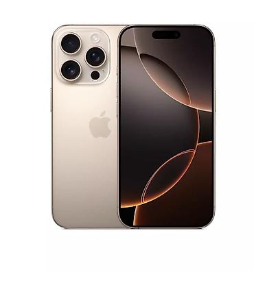 Apple iPhone: IPhone 16 Pro, Б/у, 128 ГБ, Зарядное устройство, Защитное стекло, Чехол, 89 % — 1