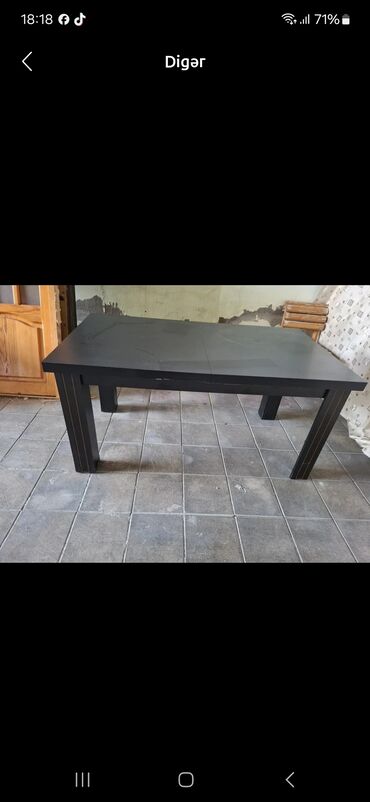 Ev üçün digər mebel: 8 stulu var