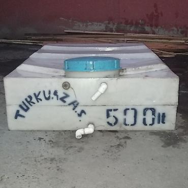 çen: Bak, Plastik, 500 l l, İşlənmiş, Ünvandan götürmə — 1