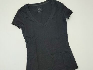 calvin klein t shirty damskie czarne: T-shirt, S (EU 36), condition - Good
