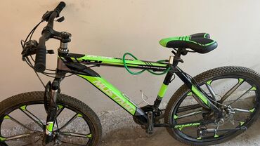 мустанг велик: Велосипед Mustang XCM с рамой черного цвета с зелеными вставками