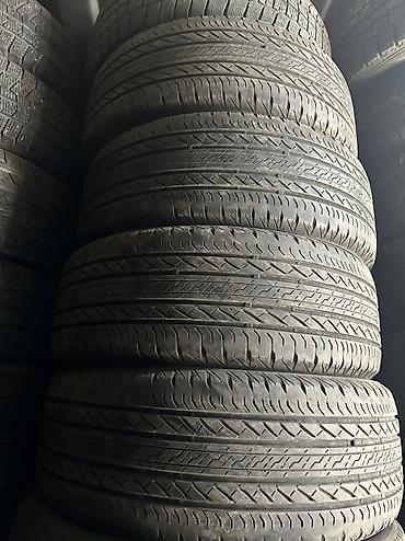 Шины 225 / 55 / R 18, Лето, Б/у, Комплект, Легковые, Япония, Bridgestone