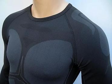 Trenerke: Muški set termo/kompresione odeće za trening – gornji deo dugih rukava — 9