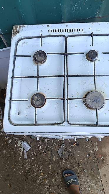 peçlər və kaminlər: GEFEST qaz sobası - 4 gözlü qaz plitəsi: müxtəlif ölçülü brülərlər — 1