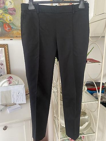 zara blejzeri: Elegantne crne pantalone – klasičan kroj - Boja: crna - Model: ravne — 3