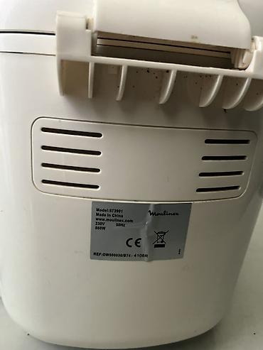 qoz cəkən maşın: Moulinex çörəkbişirən aparat Model: S73901 Gərginlik/güc: 230V, 50Hz — 2
