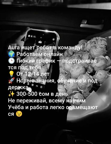 вакансии программист без опыта: Aura ищет ребят в команду! 🌍 Работаем онлайн 🕒 Гибкий график —