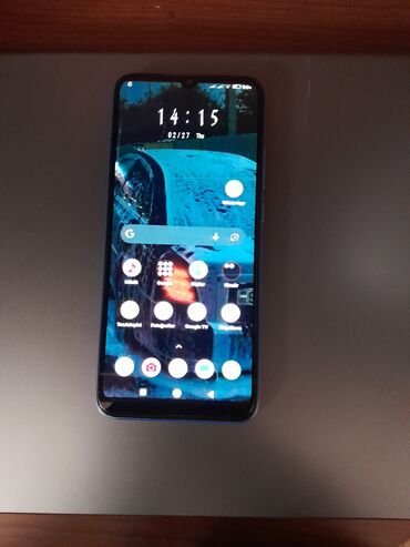 10c: Xiaomi Redmi 10C, 64 GB, rəng - Göy, 
 İki sim kartlı, Sensor, Barmaq izi