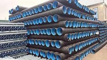 Трубы для канализации: Труба для канализации Магистральная, Материал: Полиэтилен низкого давления (ПНД), Толщина стенки: 8 мм — 9