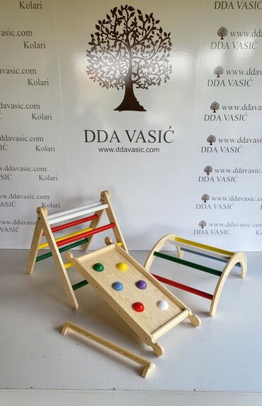 Igračke: 🧗‍♂️ 4-u-1 Drvena Penjalica za Decu Sve što detetu treba – u jednom — 13