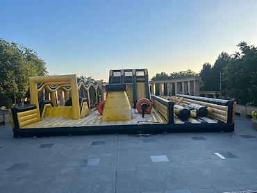 Batutlar: Hava batutu – 14x12 m ölçüdə böyük şişmə zolaq - Ölçü: 14 m x 12 m — 1