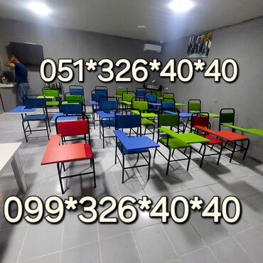 Ofis masaları: Masa hazirliq kurslari Masa ve oturacaq destleri Oturacaq stullar — 28