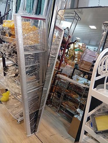 Ev üçün dekor: Güzgü Döşəmə üstü, Düzbucaqlı, Sadə, Çərçivə ilə — 1