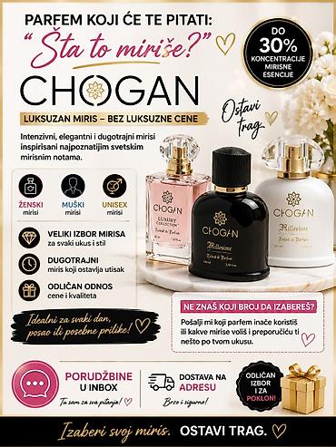 obe: CHOGAN parfemi – luksuzan miris bez luksuzne cene - Intenzivni — 1
