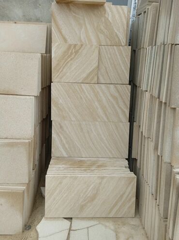 Dekorativ daşlar: Təbii daş üzlük plitələri - Material: təbii daş (aqlay tipli) — 9