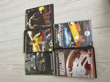 PS2 & PS1 (Sony PlayStation 2 & 1): Диски PS2
