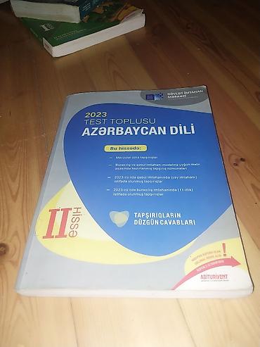 Testlər: 3 ü 1 də 2023 Test Toplusu kitabları – Dövlət İmtahan Mərkəzi Paketdə — 2