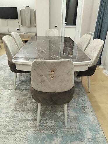 QİYMƏT RAZILAŞMA YOLU İLƏ Qonaq otağı/dining dəsti - 6 nəfərlik yemək