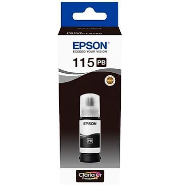 printer aliram: Epson 115 Photo BK (C13T07D14A) – Photo Black orijinal EcoTank — 1