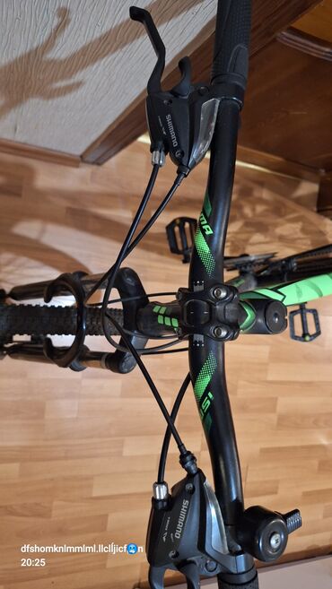 İdman velosipedləri: ISMA markalı, qara rəngli, yaşıl detalları olan dağ velosipedi -da lalafo.az — 8 İdman velosipedləri: ISMA markalı, qara rəngli, yaşıl detalları olan dağ velosipedi — 8