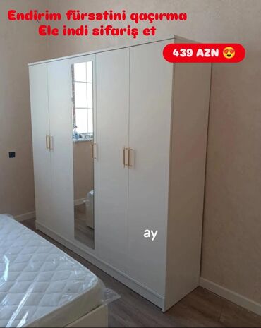 Dolablar: Yeni, Açılan, 5 qapı Düz dolab