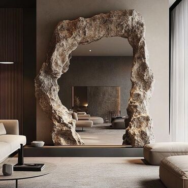 Skameykalar, lavoçkalar: Təbii daşdan hazırlanmış bağ mebeli və dekor Məhsul təsviri: - Təbii — 4