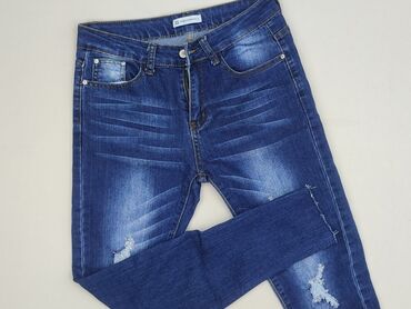 koszulki dezerter: SZACHOWNICA, Jeans for women, size S (EU 36)
