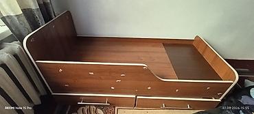 bunk bed: Детская кровать-комод с выкатными ящиками - Материал: ЛДСП в тёплом — 1