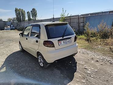 Daewoo: Daewoo Matiz: 2012 г., 0.8 л, Кол менен иштөөчү, Бензин, Хетчбек — 3