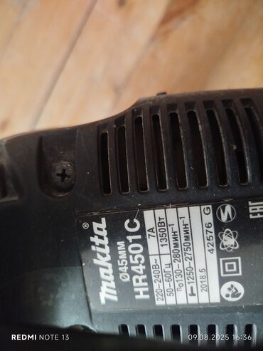 ikinci əl şiferlər: Makita HR4501C modeli, sənaye və ya şəxsi istifadə üçün nəzərdə
