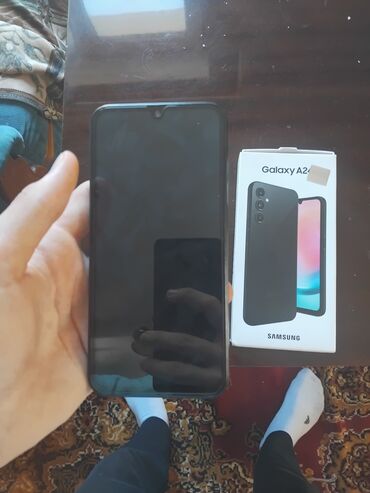 Samsung: Samsung Galaxy A24 4G, 128 GB, rəng - Qara, Sensor, Barmaq izi, İki sim kartlı