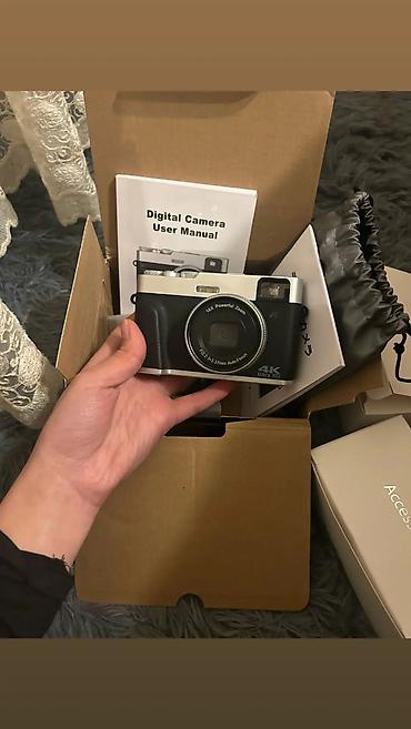 Фото и видеокамеры: DC2002 model kamera satılır 32gb yaddaş karti kamera qoruyucu qapaq — 2