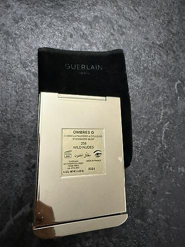 guerlain: Guerlain Ombres G – 4 rəngli göz kölgəsi palitrası Model: 258 Wild — 2