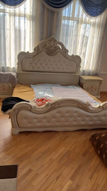 художественная ковка мебель: Двуспальная кровать at lalafo.az художественная ковка мебель: Двуспальная кровать