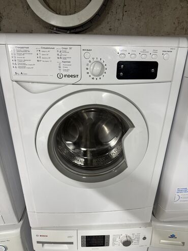 Стиральные машины: Стиральная машина LG, Б/у, Автомат, До 9 кг, Узкая — 10