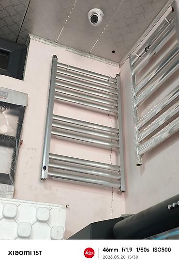 e.c.a kombi: Alüminium dəsmal radiator (duş otağı üçün) - Material — 1