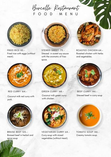 Другие услуги: Профессиональные фото и продуманный дизайн меню для заведений любого — 4