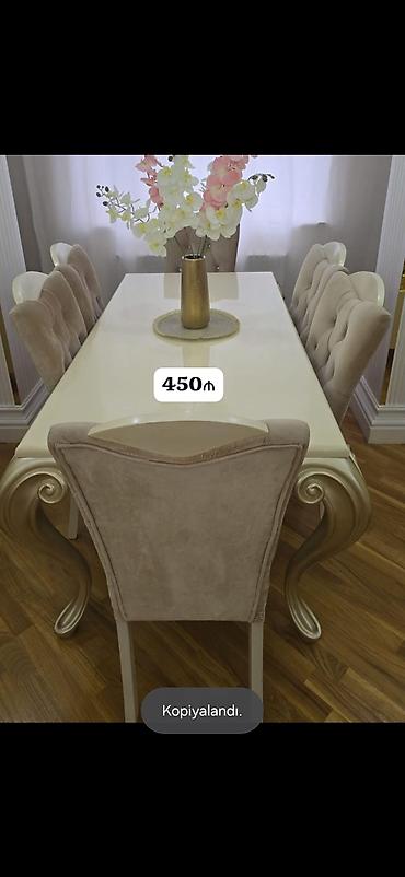 *450₼ MASA desti :-TƏCİLİ SATILIR‼️* 6oturacaq 1.9olçu UNVAN:-hovsan lalafo.az -da *450₼ MASA desti :-TƏCİLİ SATILIR‼️* 6oturacaq 1.9olçu UNVAN:-hovsan