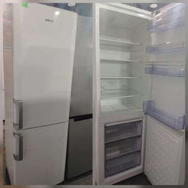 İçki texnikası: İşlənmiş 2 qapılı Beko Soyuducu Satılır, rəng - Ağ