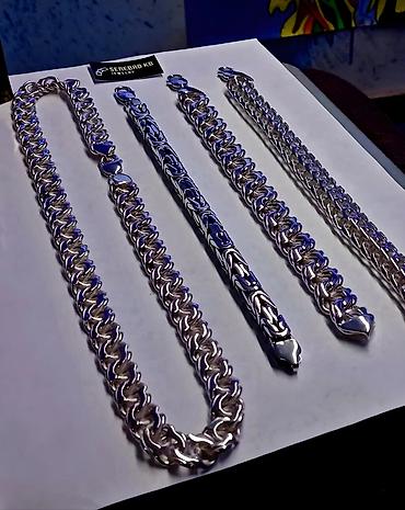 Серебряные цепочки: Цепочка, Проба 960, Унисекс, Новый — 11