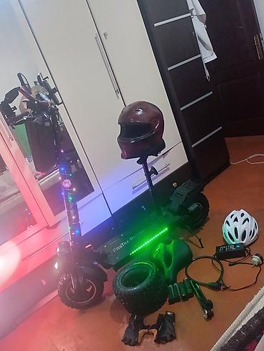 Elektrikli samokatlar: Elektrik skuter – güclü işıqlandırma və oturacaqlı Xüsusiyyətlər: - — 8